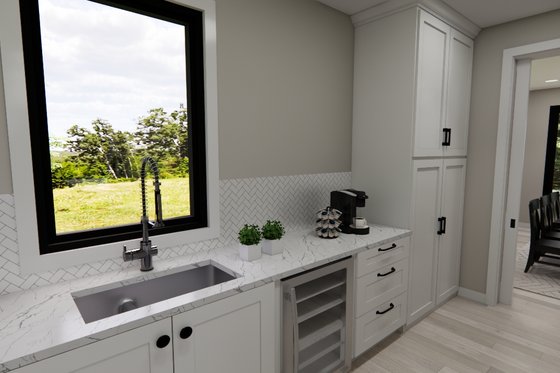 Interior - Kitchen 3 for Modern House Plan #51-1281 - 5 bed, 3.5 bath