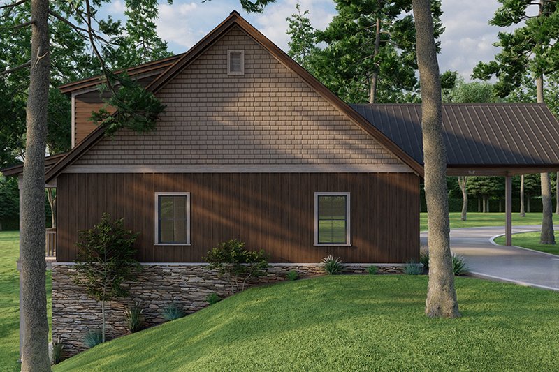 Architectural House Design - Exterior - Other Elevation for Cottage House Plan #923-322 - 3 bed, 3 bath