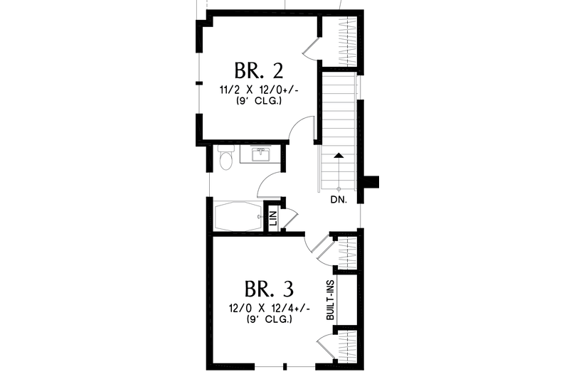 Dream House Plan - Floor Plan - Other Floor for Contemporary House Plan #48-1064 - 4 bed, 3 bath