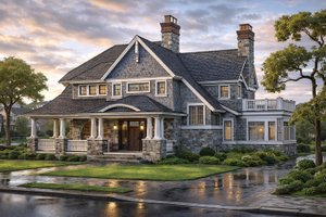 Craftsman Exterior - Front Elevation Plan #928-239