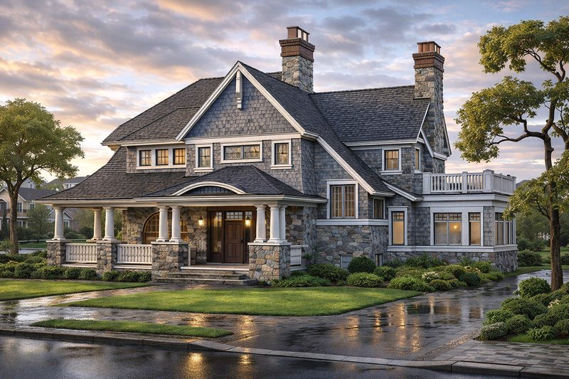 Home Plan - Craftsman Exterior - Front Elevation Plan #928-239