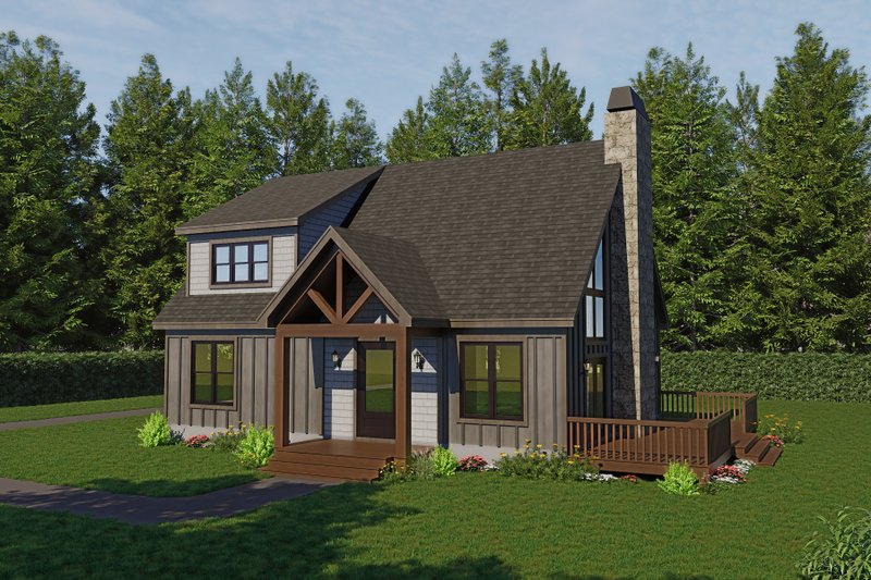 Dream House Plan - Country Exterior - Front Elevation Plan #932-54