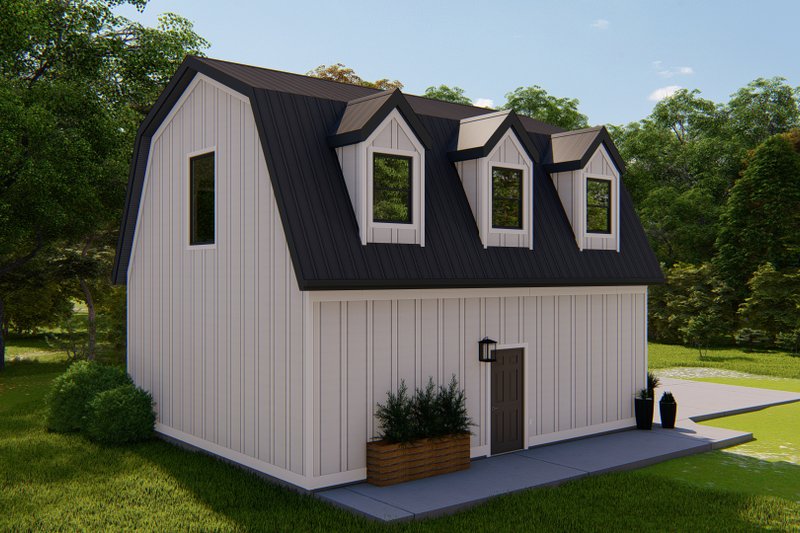 Architectural House Design - Exterior - Other Elevation 1 for European House Plan #1060-165, 0 bath