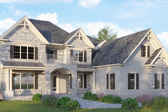 Exterior - Other Elevation for Craftsman House Plan #54-433 - 4 bed, 5 bath