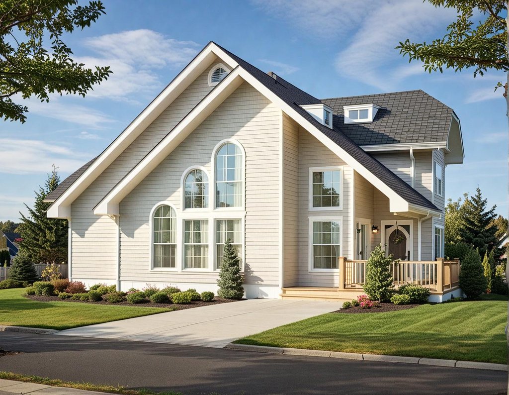 Exterior - Front Elevation 2 for Modern House Plan #117-199 - 3 bed, 2 bath