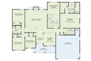 Traditional Style House Plan - 4 Beds 2 Baths 2148 Sq/Ft Plan #17-154 