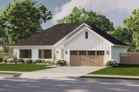 Exterior - Other Elevation for Traditional House Plan #455-364 - 3 bed, 2.5 bath