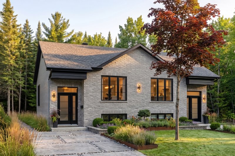 Home Plan - Exterior - Front Elevation 2 for Colonial House Plan #23-679 - 3 bed, 1.5 bath