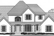 European Style House Plan - 4 Beds 3 Baths 3313 Sq/Ft Plan #67-736 