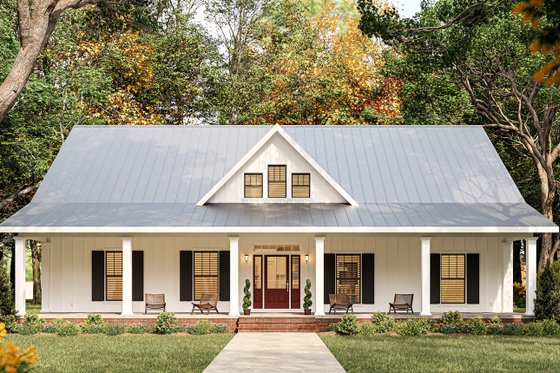 Small Farmhouse Plan