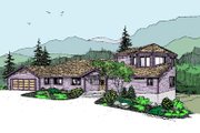 Modern Style House Plan - 3 Beds 2 Baths 1903 Sq/Ft Plan #60-503 