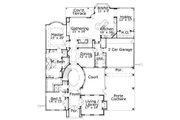 European Style House Plan - 6 Beds 5 Baths 5514 Sq/Ft Plan #411-850 
