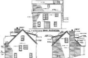 Traditional Style House Plan - 3 Beds 2.5 Baths 1645 Sq/Ft Plan #17-2033 