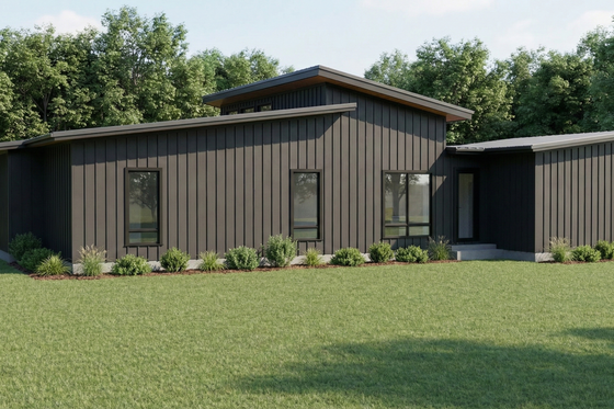 Exterior - Other Elevation 1 for Modern House Plan #923-451 - 3 bed, 2 bath
