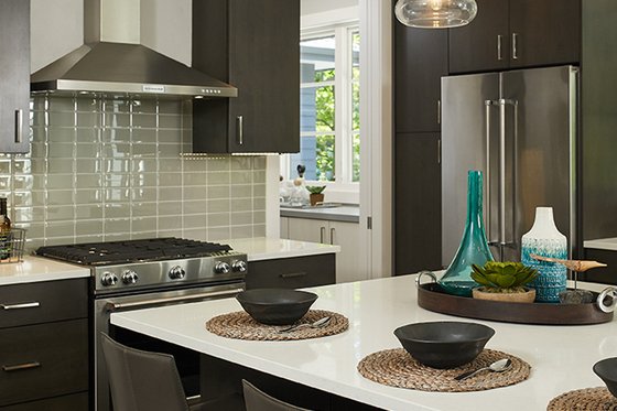 Interior - Kitchen 2 for Contemporary House Plan #928-311 - 3 bed, 2.5 bath