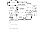 European Style House Plan - 4 Beds 4.5 Baths 4811 Sq/Ft Plan #453-53 