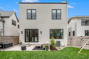 Exterior - Rear Elevation for Contemporary House Plan #928-387 - 3 bed, 3.5 bath