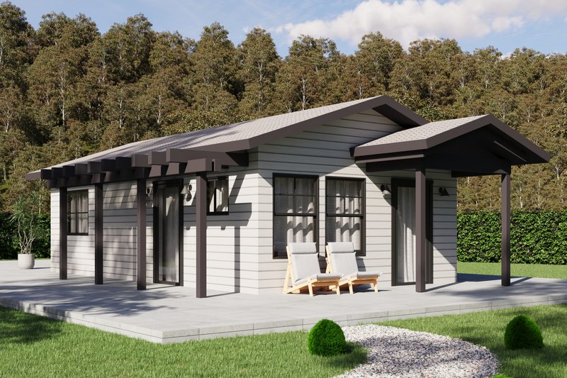 Home Plan - Ranch Exterior - Front Elevation Plan #1106-125