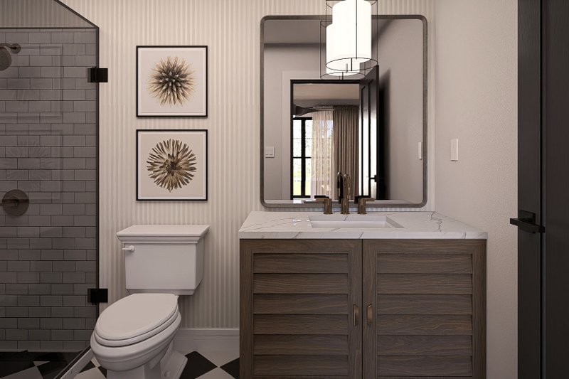 Architectural House Design - Interior - Other 7 for Farmhouse House Plan #455-730 - 3 bed, 2.5 bath