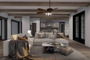 European Style House Plan - 3 Beds 3.5 Baths 3187 Sq/Ft Plan #923-437 