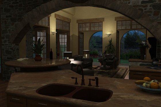 Photo 8 for Mediterranean House Plan #120-163 - 4 bed, 3.5 bath