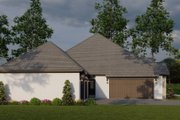 Craftsman Style House Plan - 5 Beds 3.5 Baths 3580 Sq/Ft Plan #17-2609 Exterior 