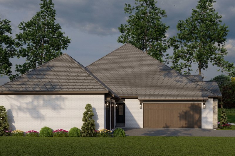 House Plan Design - Exterior - Other Elevation 2 for Craftsman House Plan #17-2609 - 5 bed, 3.5 bath