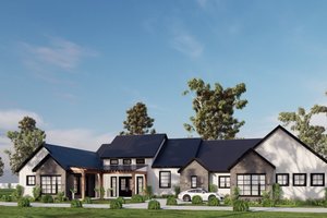 Farmhouse Exterior - Front Elevation Plan #1110-20