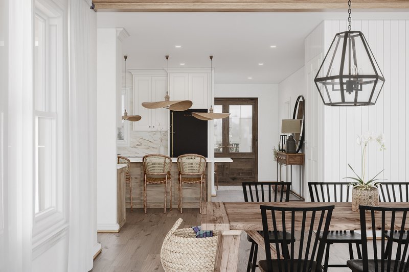 Home Plan - Interior - Dining Room for Farmhouse House Plan #23-2687 - 4 bed, 3.5 bath