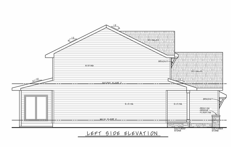Dream House Plan - Exterior - Other Elevation for Traditional House Plan #20-2397 - 3 bed, 2.5 bath