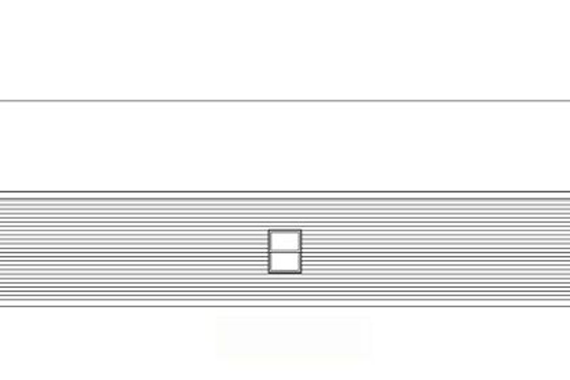 Home Plan - Exterior - Rear Elevation for Modern House Plan #22-417, 0 bath