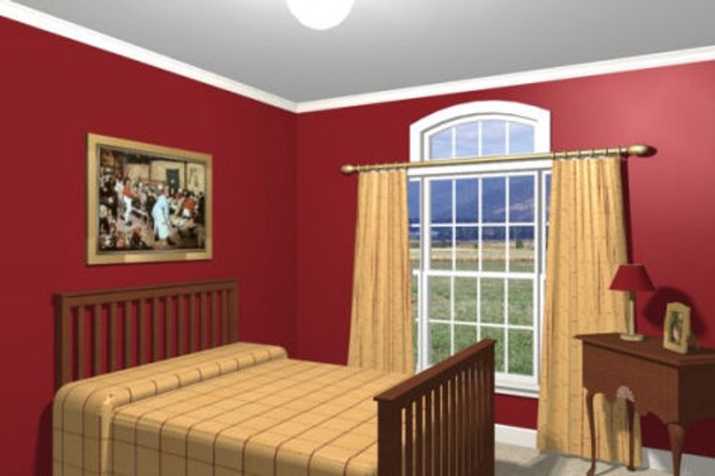 Dream House Plan - Photo 7 for Southern House Plan #56-198 - 3 bed, 2.5 bath