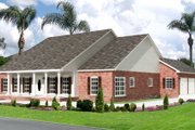 Southern Style House Plan - 3 Beds 2.5 Baths 2459 Sq/Ft Plan #44-164 