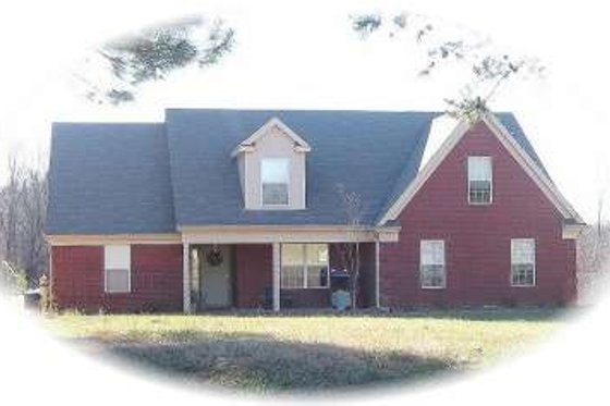 Exterior - Front Elevation for Traditional House Plan #81-1422 - 3 bed, 2.5 bath