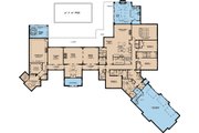 European Style House Plan - 4 Beds 4.5 Baths 6554 Sq/Ft Plan #923-69 