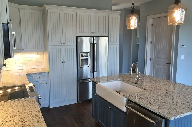Architectural House Design - Interior - Kitchen 1 for Craftsman House Plan #437-91 - 2 bed, 2.5 bath