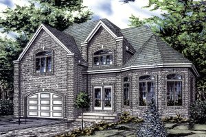 Traditional Exterior - Front Elevation Plan #138-389
