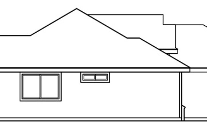 Home Plan - Exterior - Other Elevation for Modern House Plan #124-478 - 3 bed, 2 bath