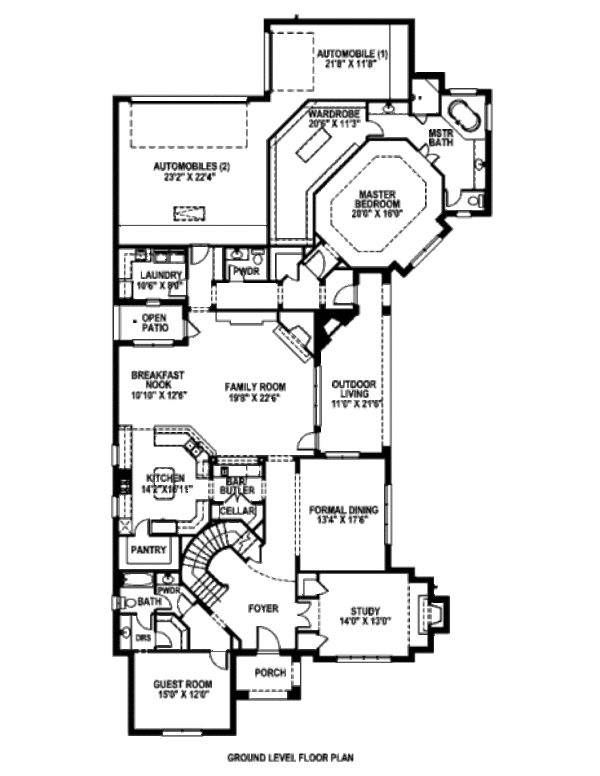 Floor Plan - Main Floor Plan #141-301