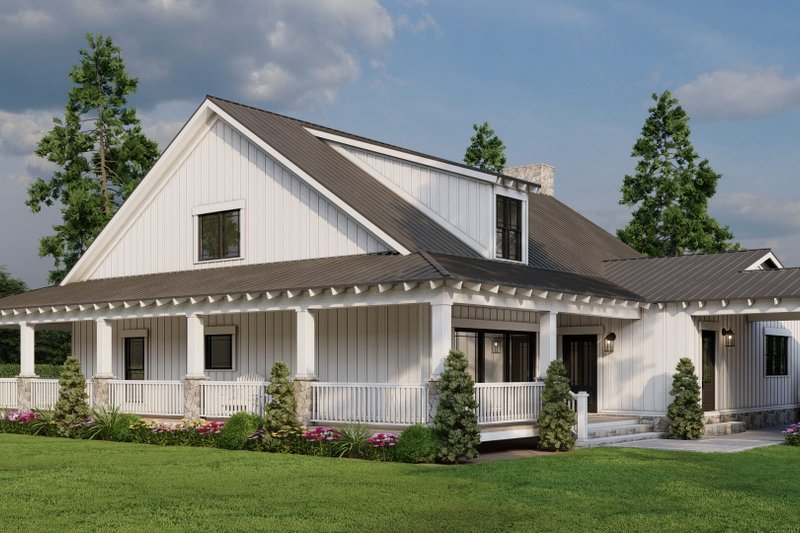 Country Style House Plan - 4 Beds 3.5 Baths 3380 Sq/Ft Plan #923-30 ...