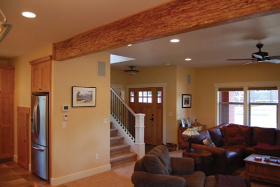 Interior - Family Room for Prairie House Plan #434-11 - 3 bed, 2.5 bath