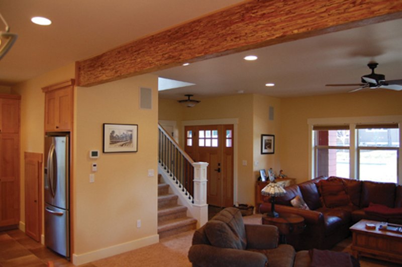 Home Plan - Interior - Family Room for Prairie House Plan #434-11 - 3 bed, 2.5 bath