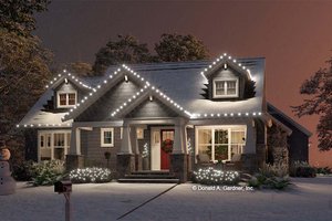 Craftsman Exterior - Front Elevation Plan #929-1185