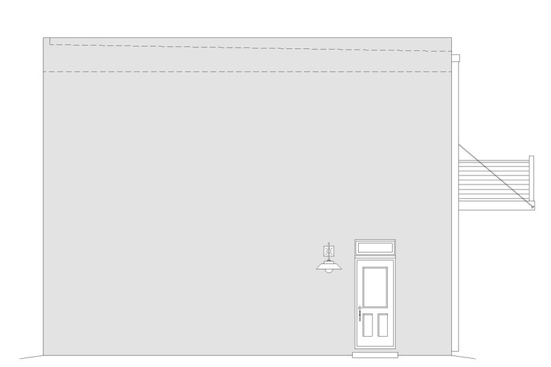 Dream House Plan - Exterior - Other Elevation for Contemporary House Plan #932-295 - 2 bed, 1 bath
