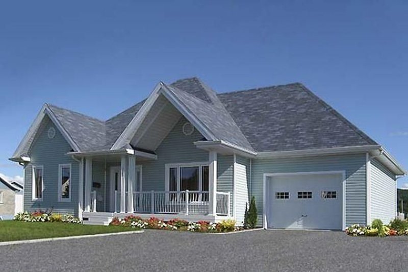 Architectural House Design - Cottage Exterior - Front Elevation Plan #23-2209