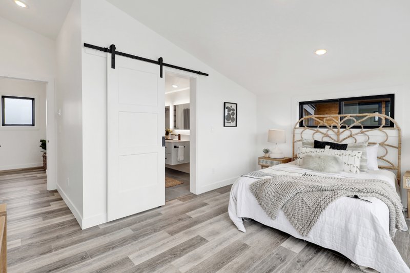 House Plan Design - Interior - Bedroom 2 for Contemporary House Plan #1070-235 - 3 bed, 2 bath