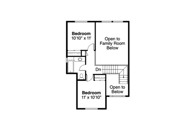 House Plan Design - Floor Plan - Upper Floor for Traditional House Plan #124-242 - 3 bed, 2.5 bath