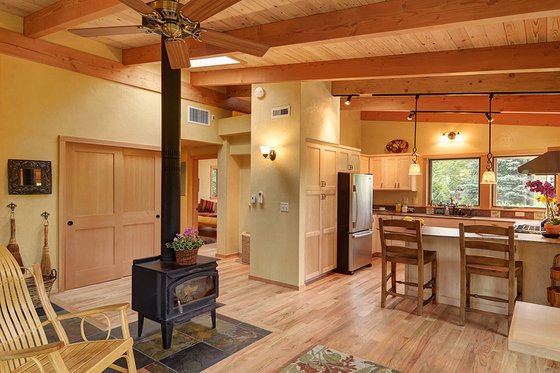 Interior - Other for Modern House Plan #890-1 - 2 bed, 1 bath