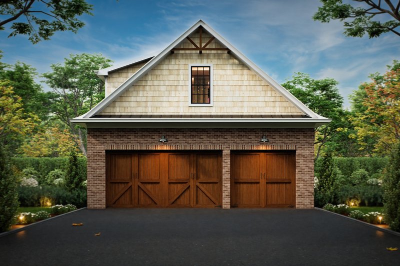 Dream House Plan - Exterior - Front Elevation 4 for Traditional House Plan #54-719, 0 bath