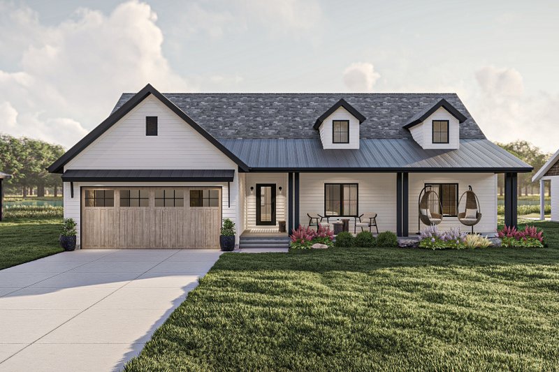 Home Plan - Modern Exterior - Front Elevation Plan #455-642